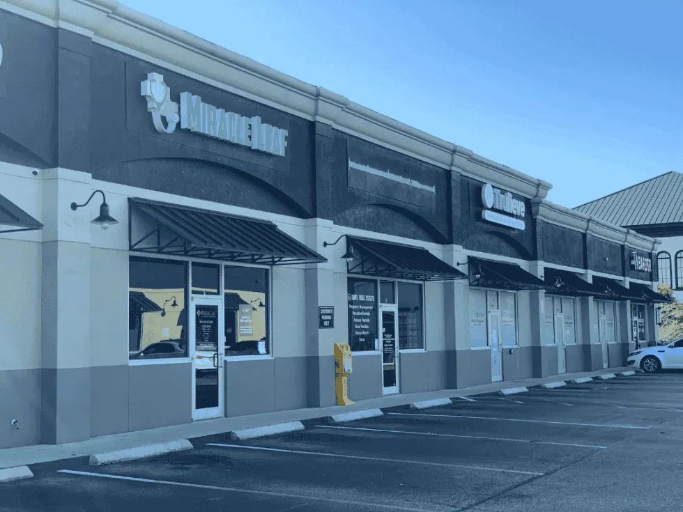 Miracle Leaf Cape Coral medical marijuana clinic storefront