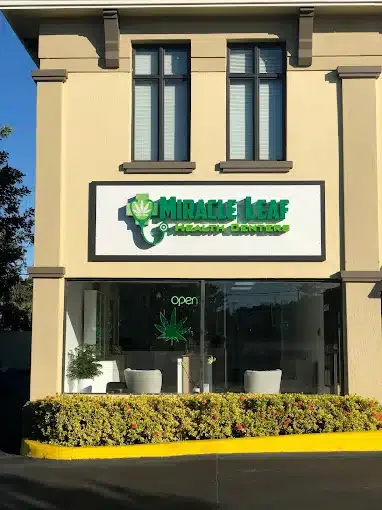 Miracle Leaf Deerfield Beach medical marijuana clinic storefront