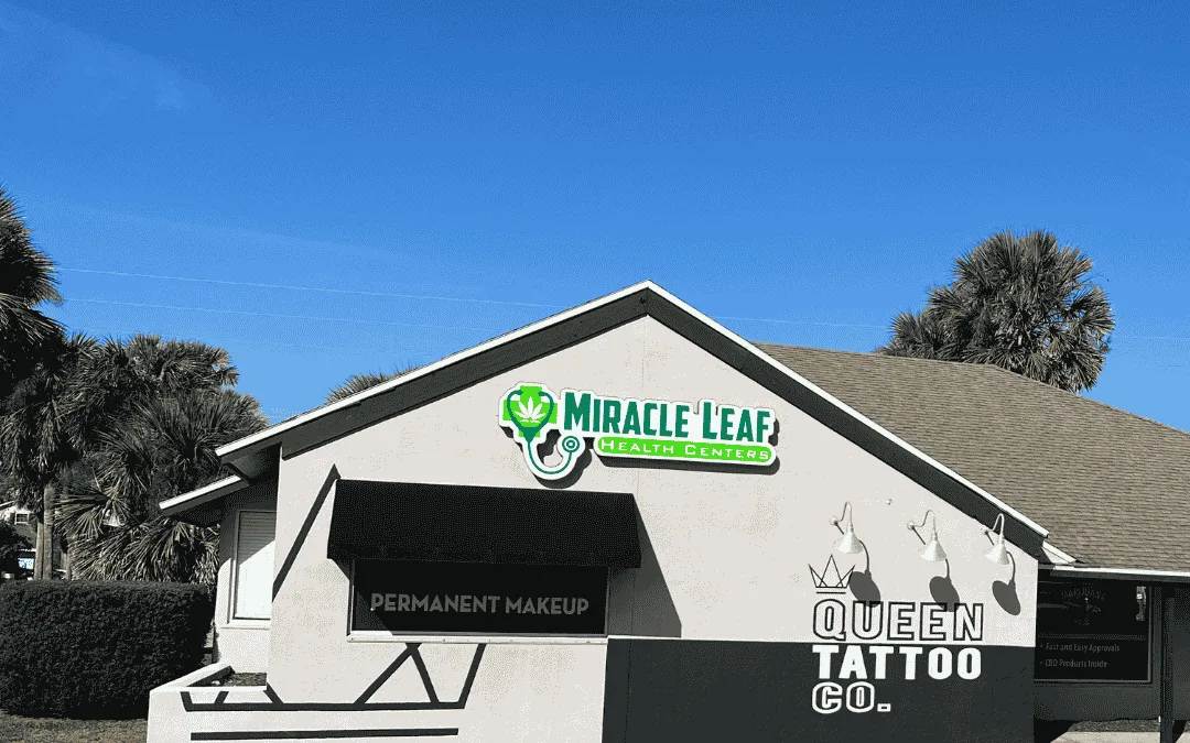 Miracle Leaf Jacksonville Beach medical marijuana clinic storefront