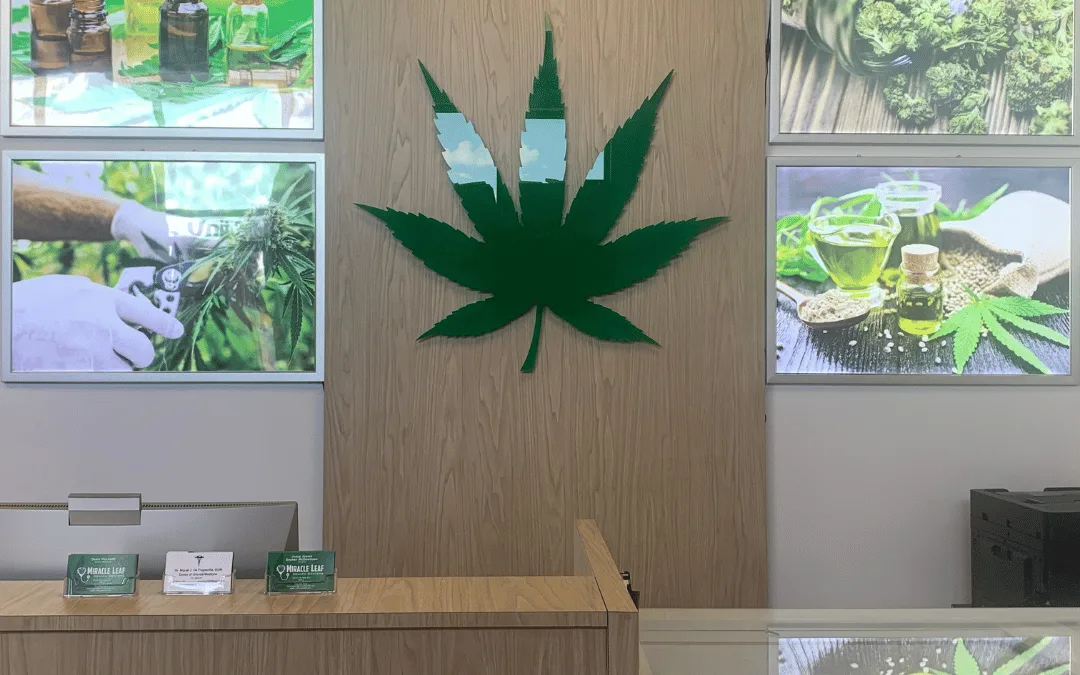 Miracle Leaf Lady Lake medical marijuana clinic storefront