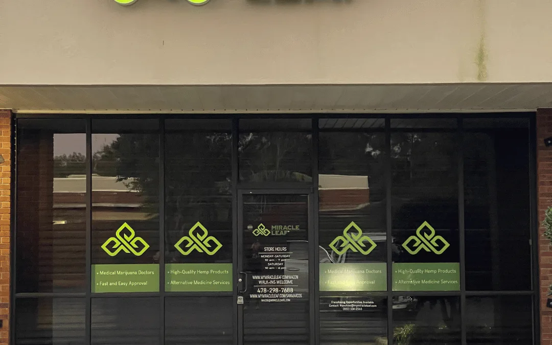 Miracle Leaf Macon medical marijuana clinic storefront
