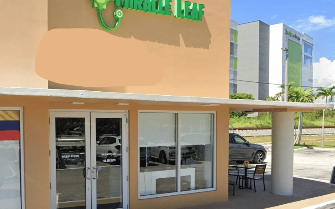 Miracle Leaf North Miami Beach medical marijuana clinic storefront