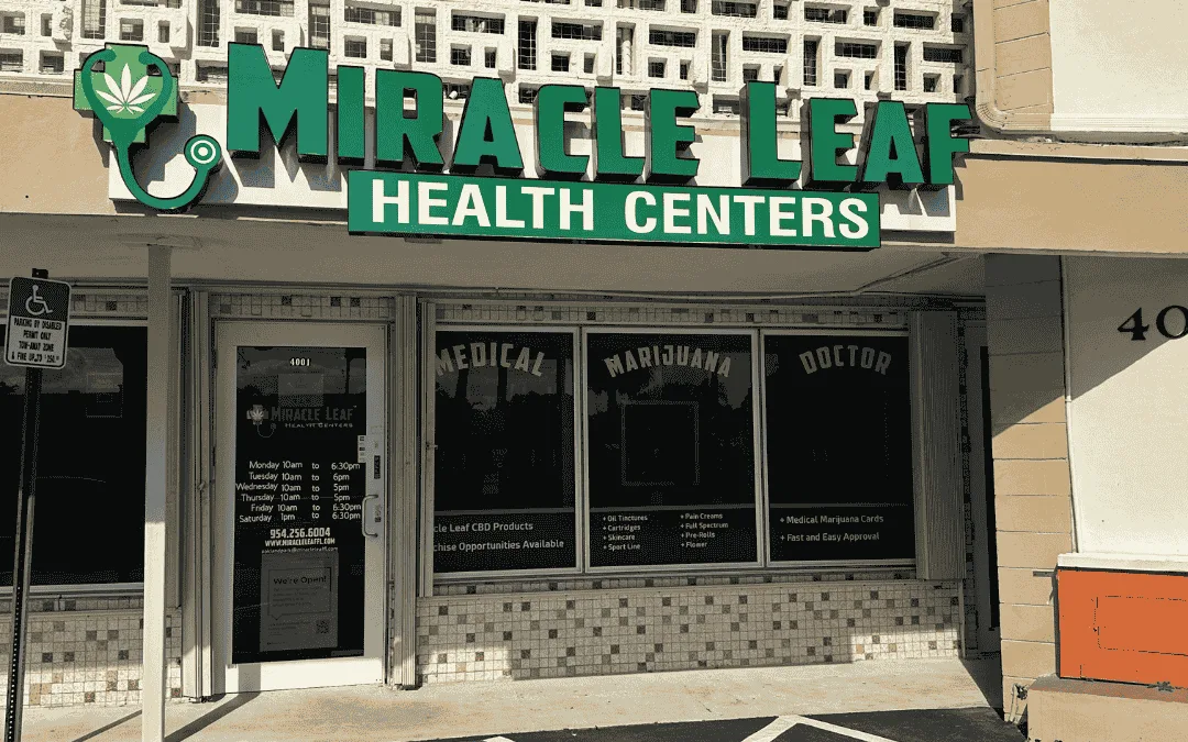 Miracle Leaf Oakland Park medical marijuana clinic storefront