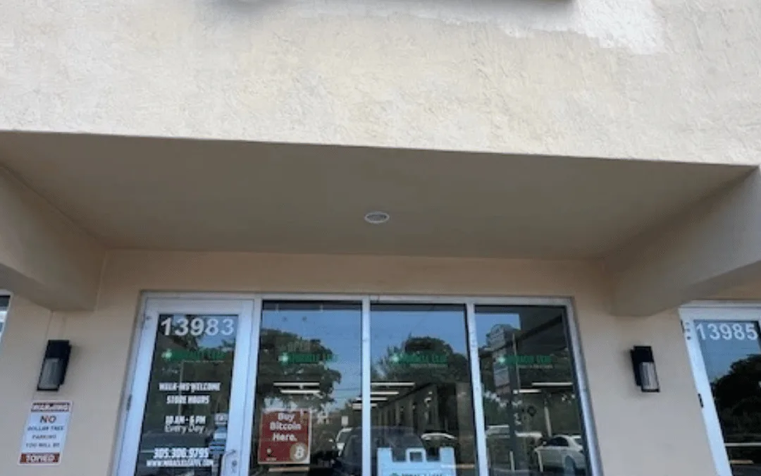 Miracle Leaf Palmetto Bay medical marijuana clinic storefront