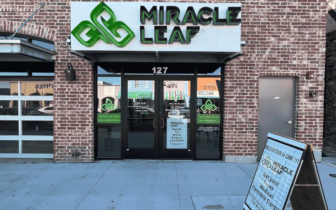 Miracle Leaf San Marcos medical marijuana clinic storefront