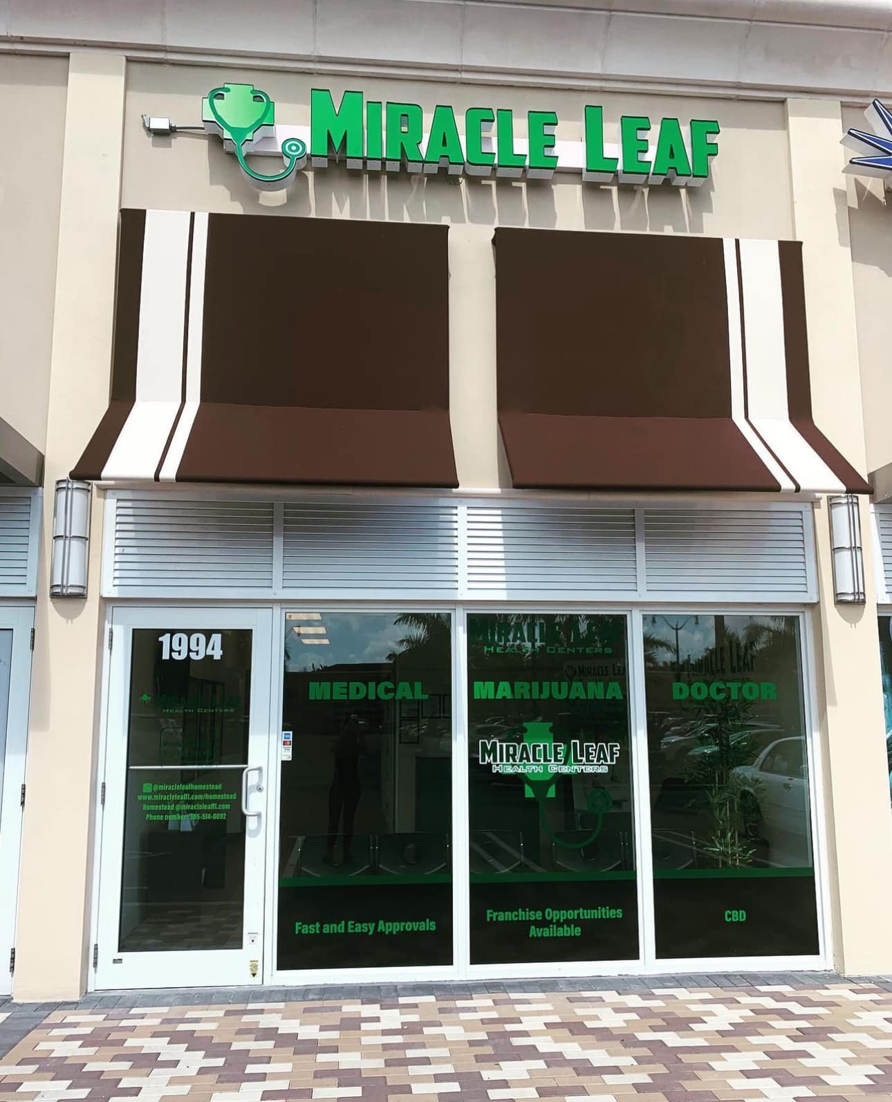 Miracle Leaf Medical Marijuana Doctor - Homestead Store Front