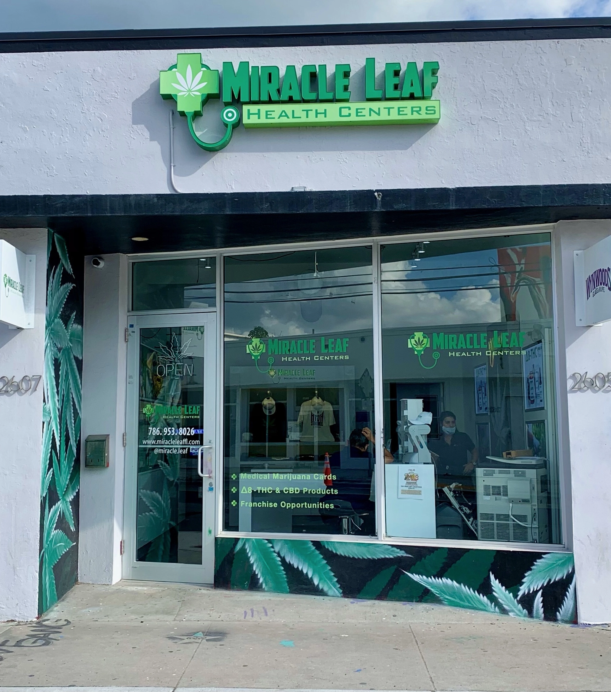 Miracle Leaf® Miami Wynwood Store Front